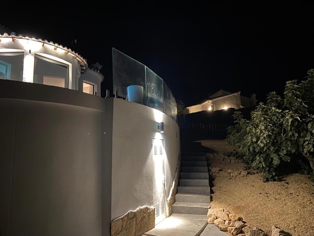 Precioso apartamento en una villa con piscina en Cumbre del Sol Moraira Benitachell Exterior foto